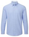 Heren Overhemd LS Asquith & Fox Oxford Shirt Light blue